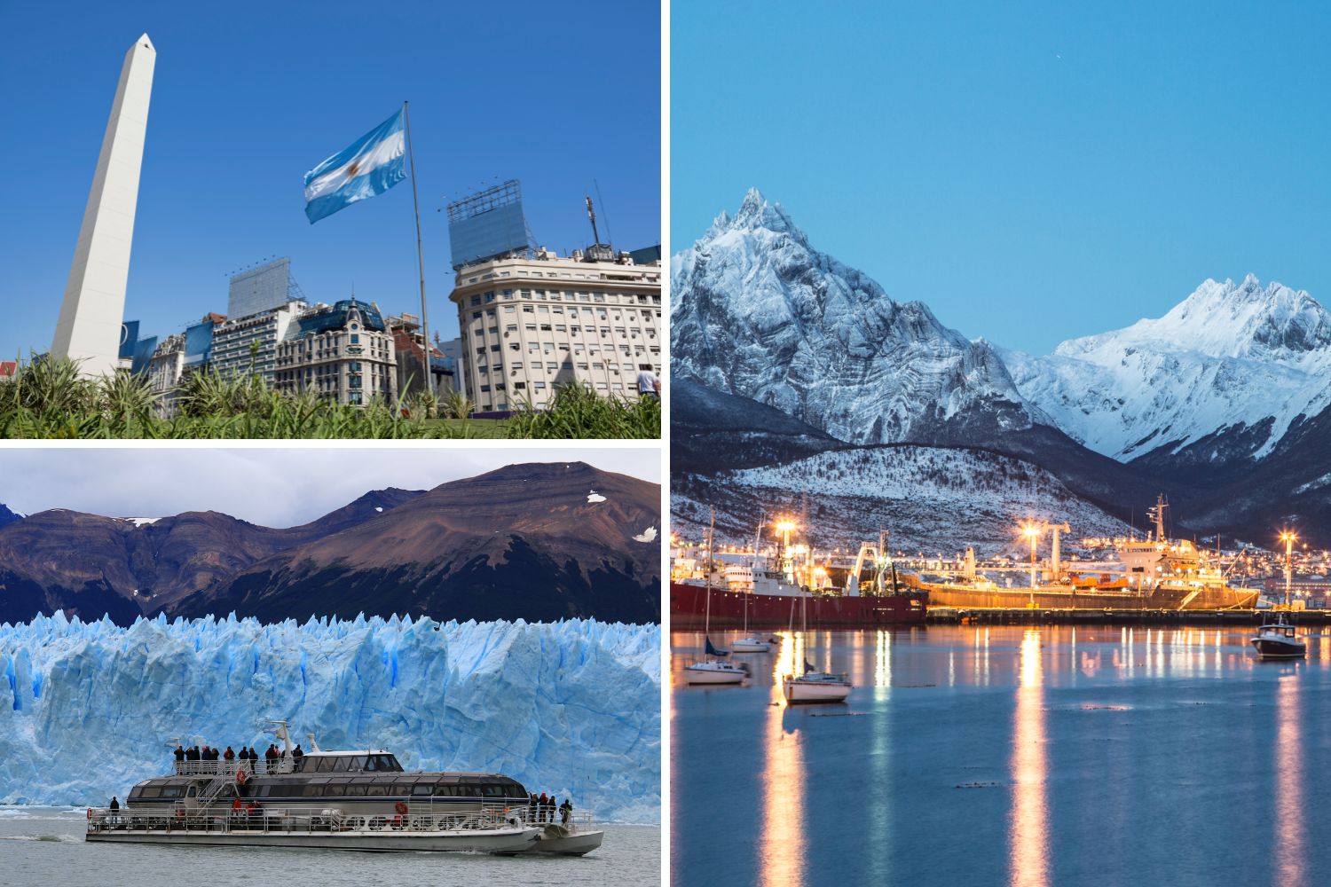Buenos Aires, Ushuaia y Calafate, Argentina