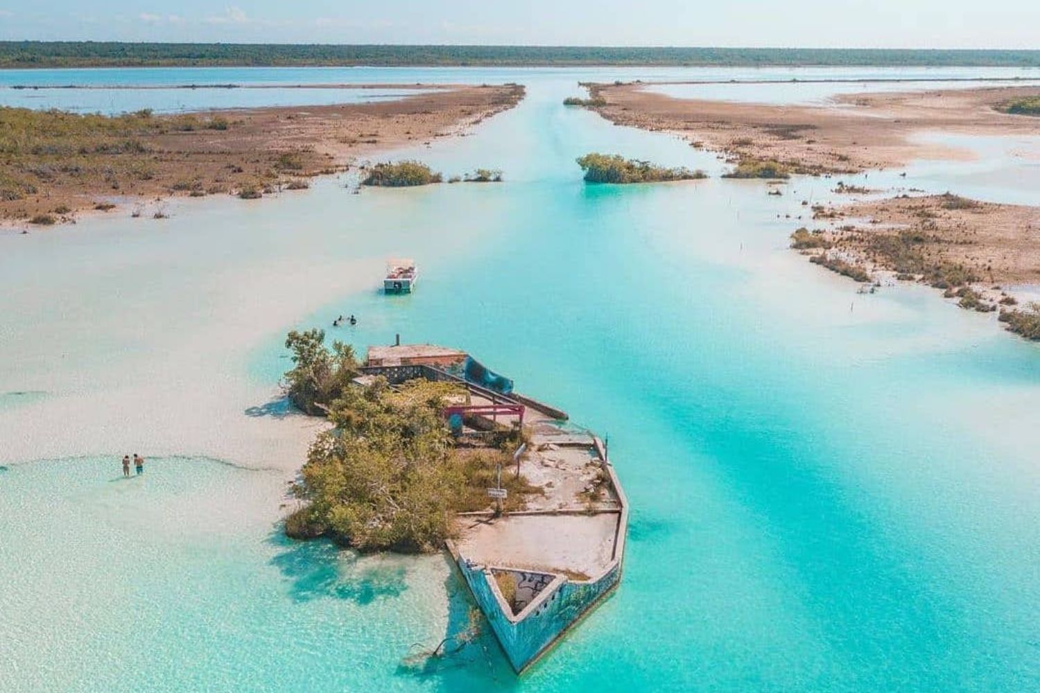 Canal de los piratas, Bacalar