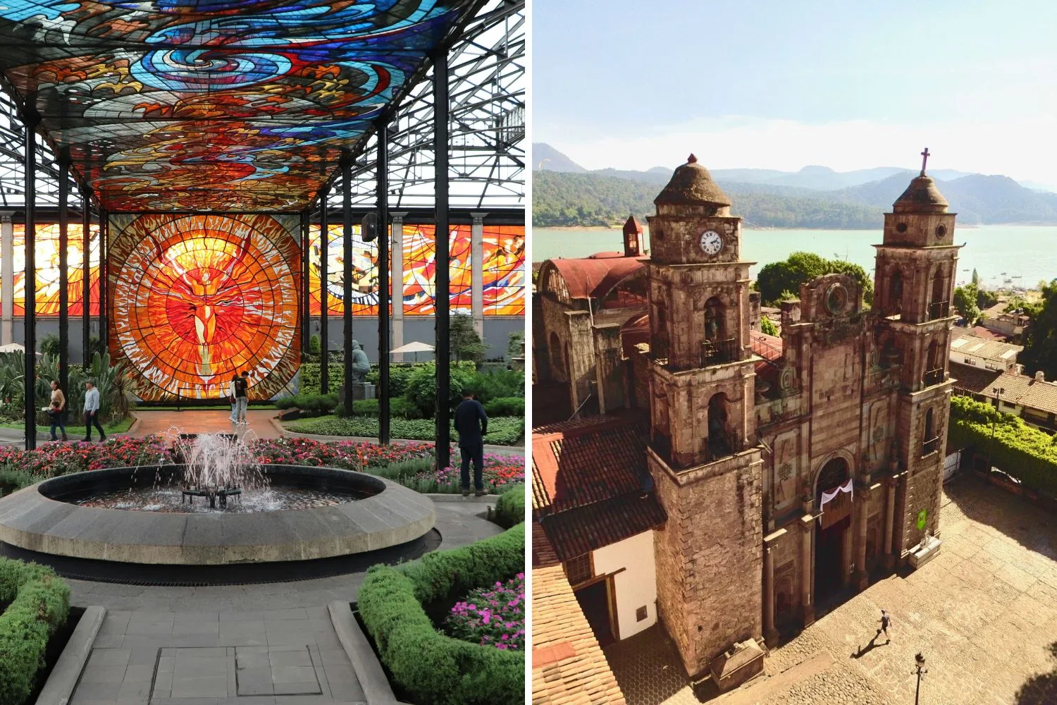 Cosmovitral y Valle de Bravo