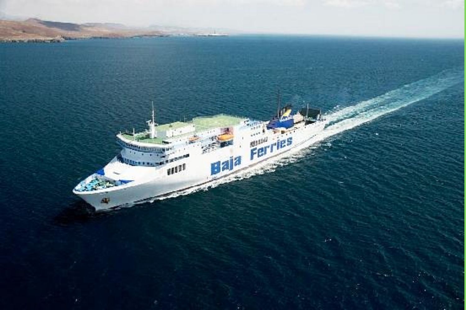 Ferrie en el Mar de Cortés, La Paz