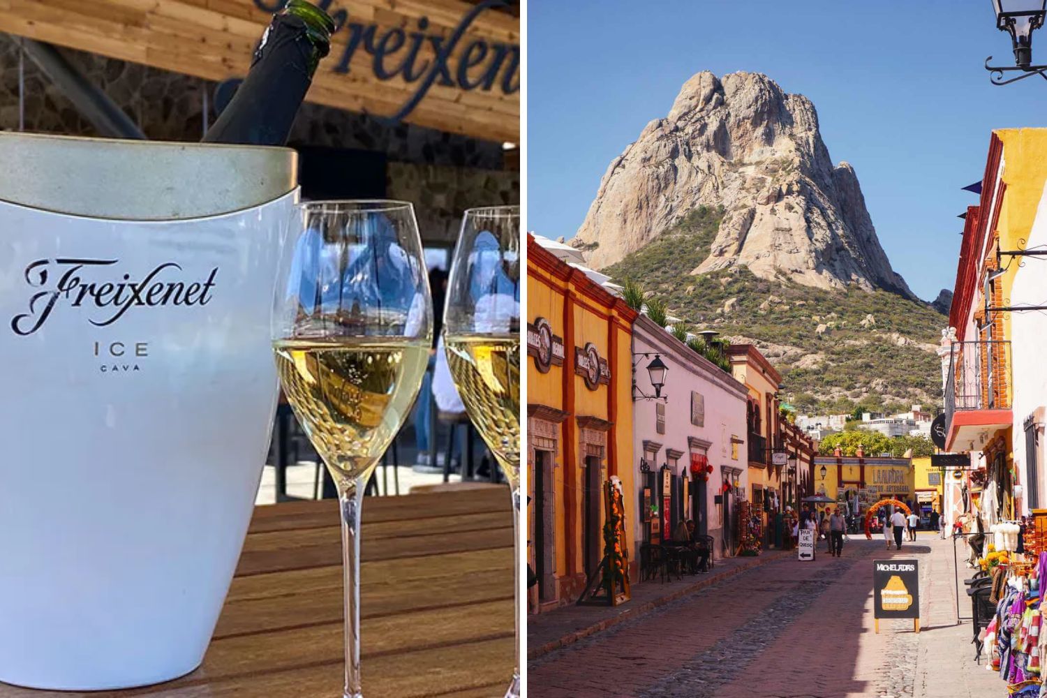 Freixenet y Peña de Bernal