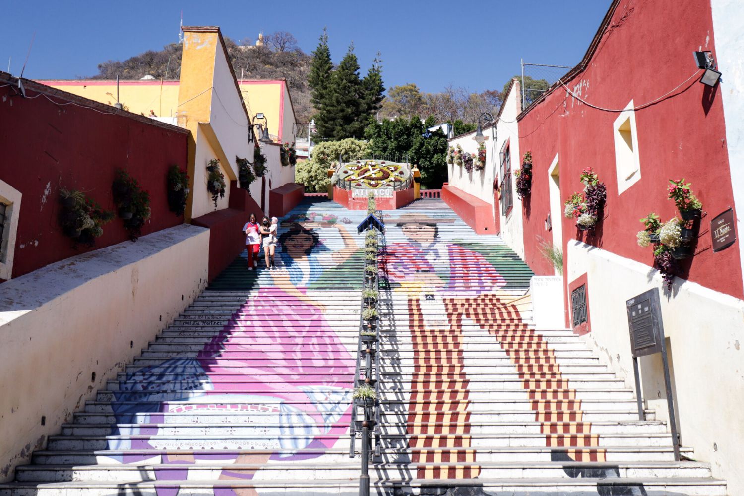 Mural de los danzantes Atlixco