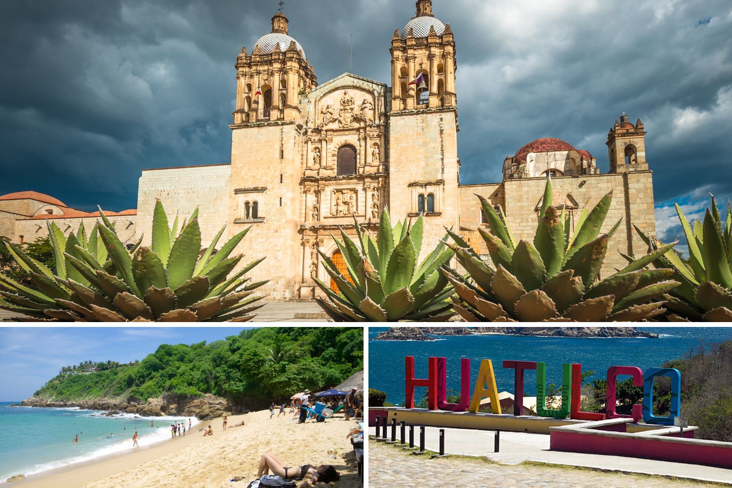 Oaxaca, Puerto Escondido y Huatulco