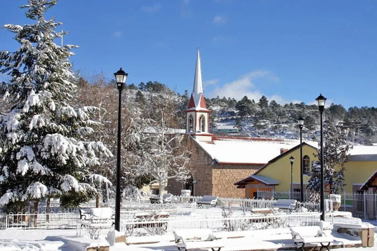 Pueblo Mágico de Creel, en invierno