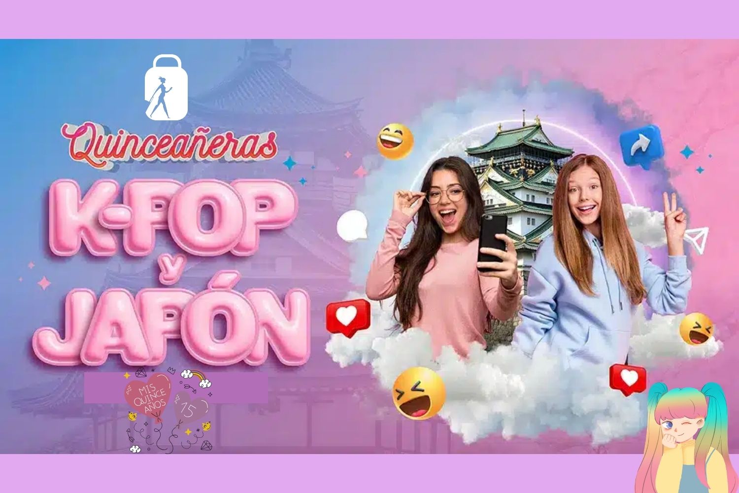 Quinceañeras K-pop y Japón