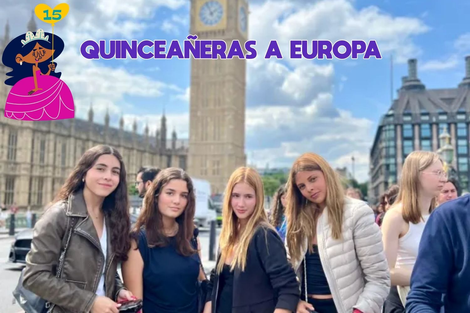 Quinceañeras a Europa