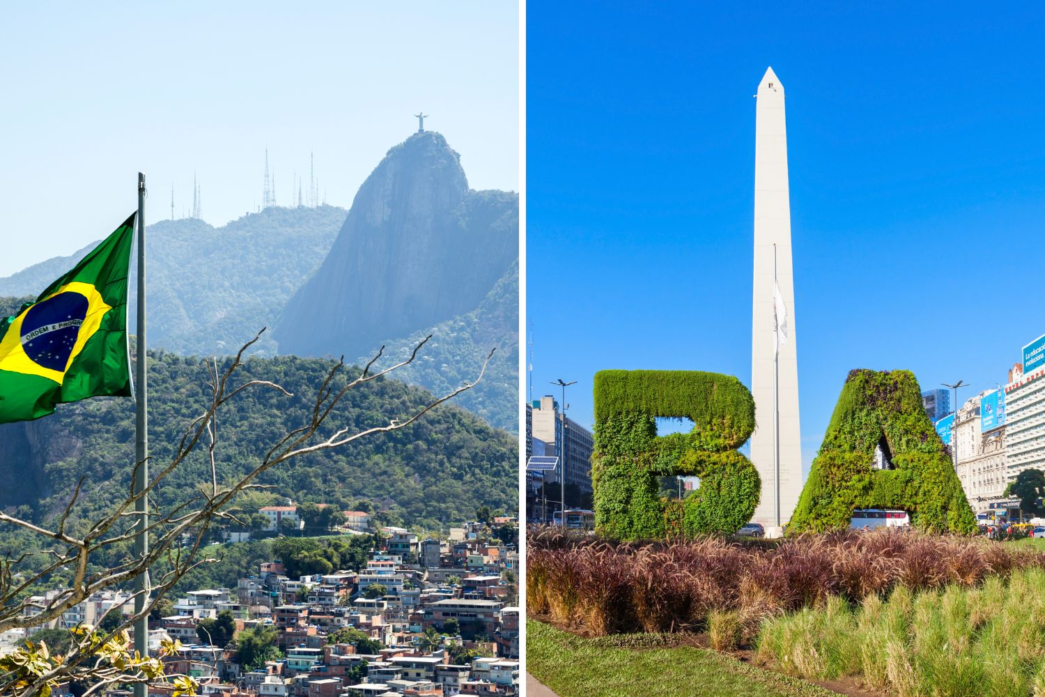 Rio de Janeiro, Buenos Aires