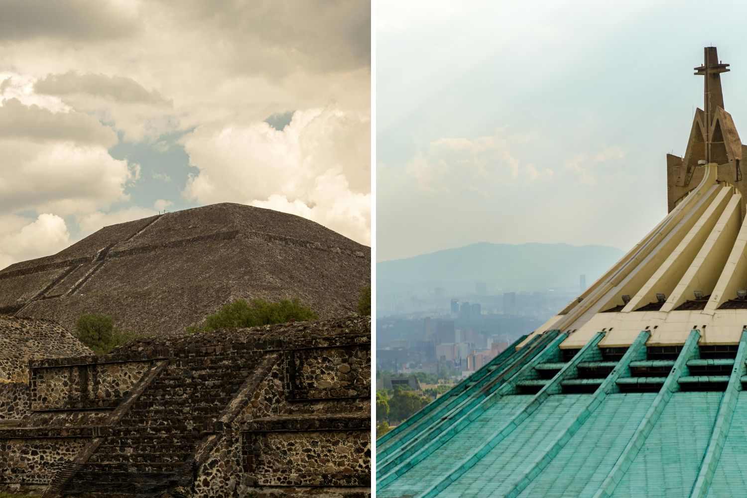 Teotihuacán y Basílica de Guadalupe