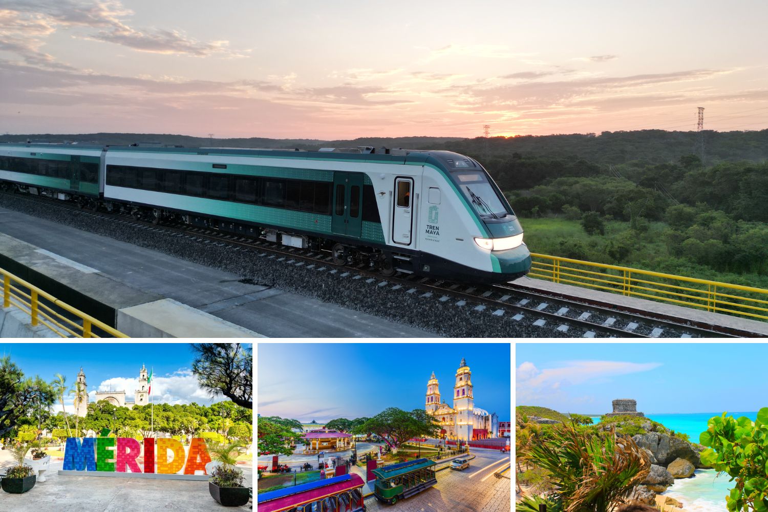 Tren Maya, Campeche, Mérida, Tulum