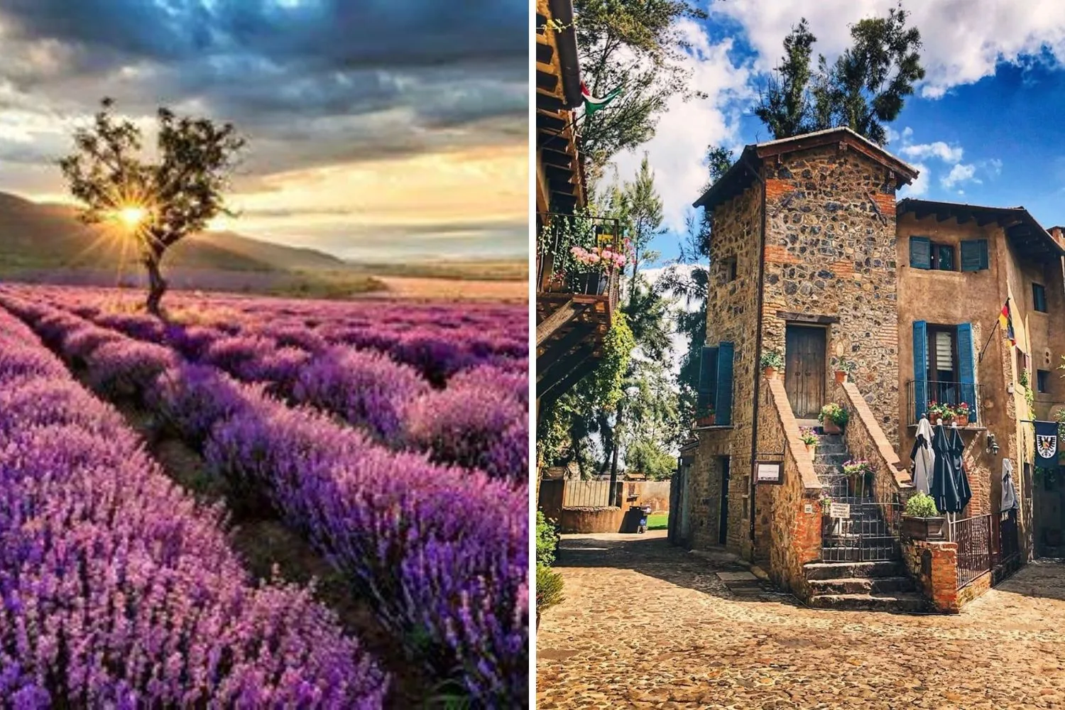 Val´Quirico y Rancho de Lavanda